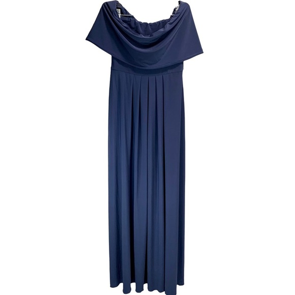 CARLOS SAAVEDRA Loop Convertible Maxi Formal Bridesmaid Dress - Picture 6 of 10